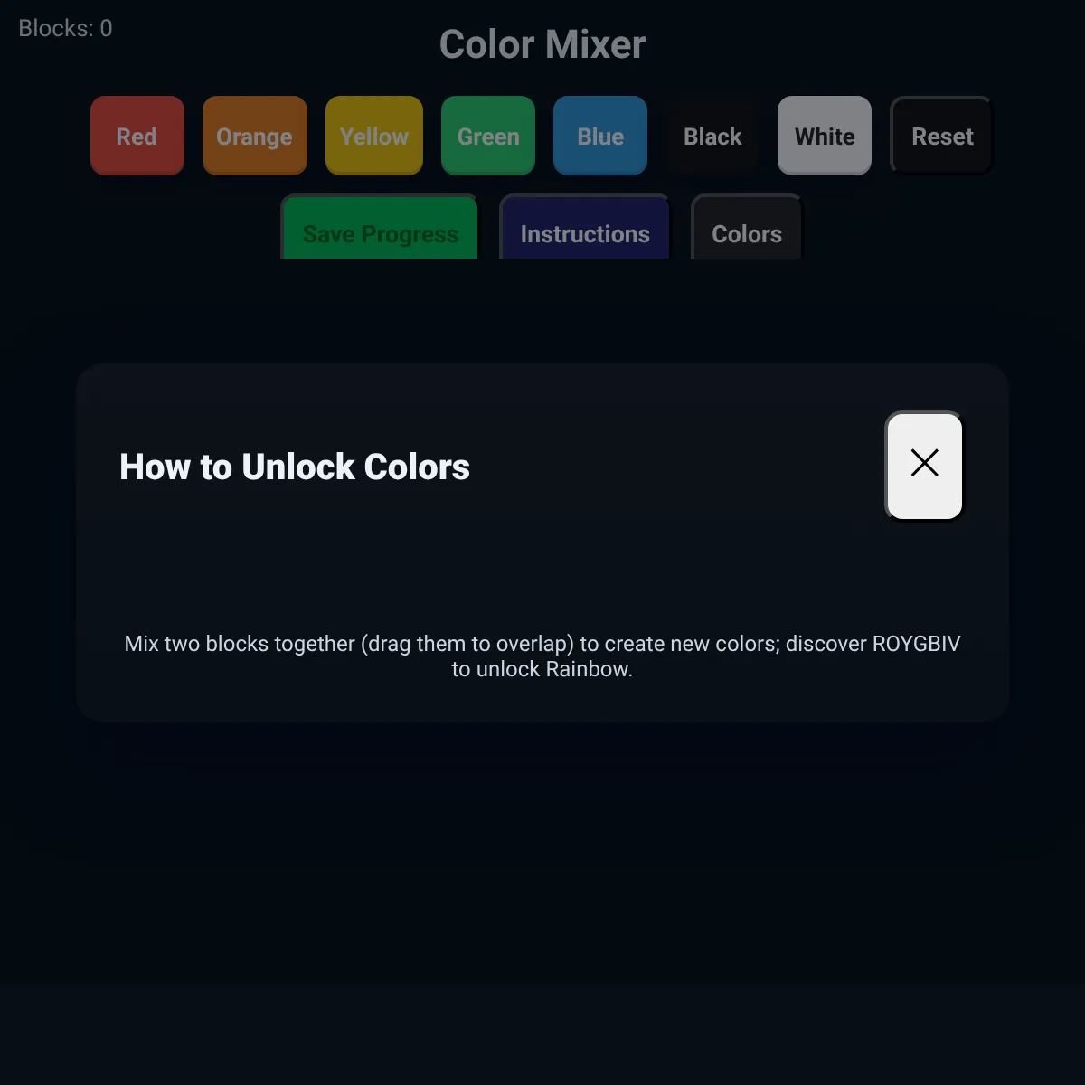 Color Mixer REMASTERED [FIXED]