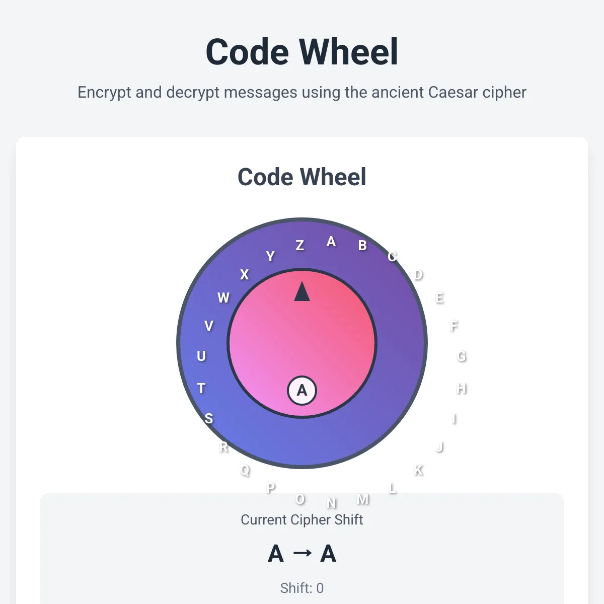 Code Wheel