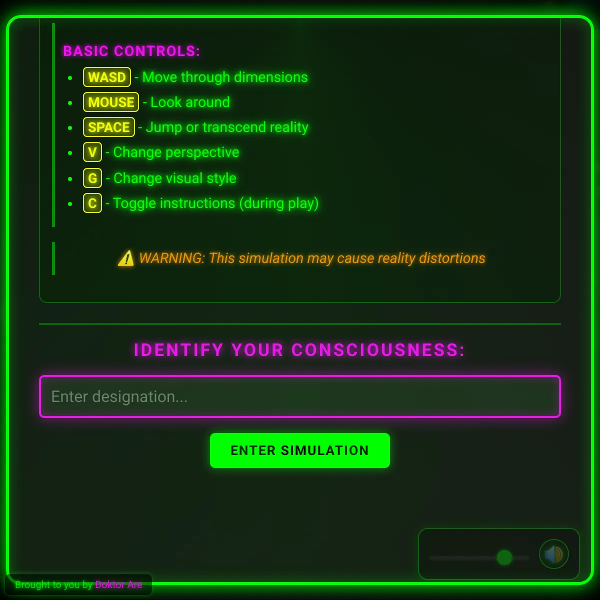 DIMENSIONAL COLLAPSE SIMULATOR