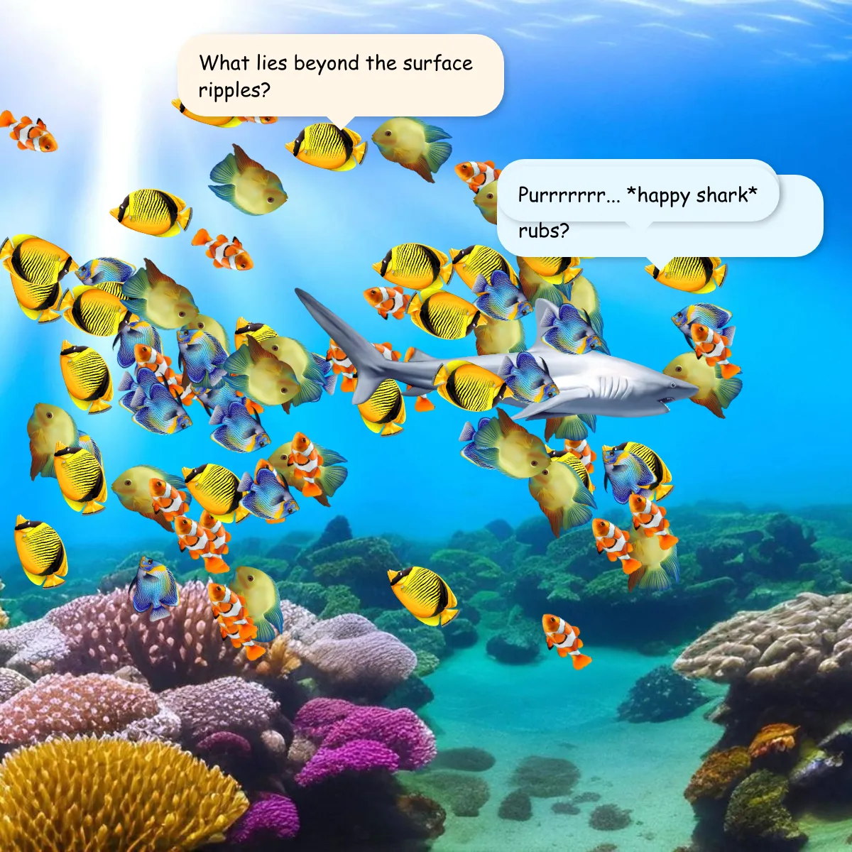 Fishes & Sharks: BFFs
