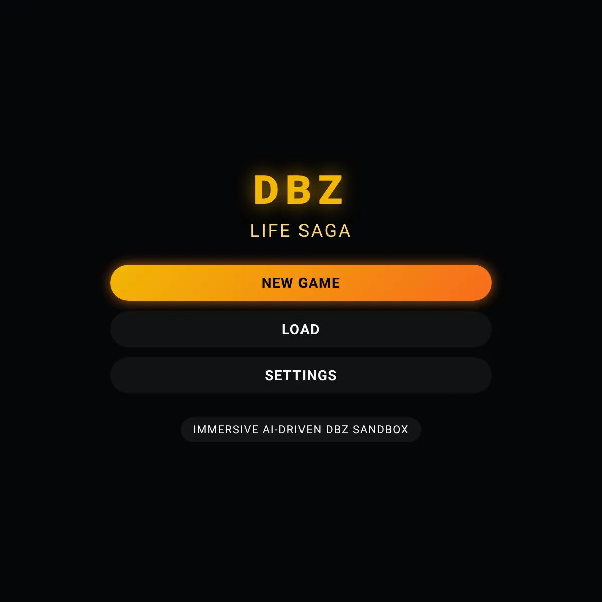 DBZ Life Saga WIP/prototype