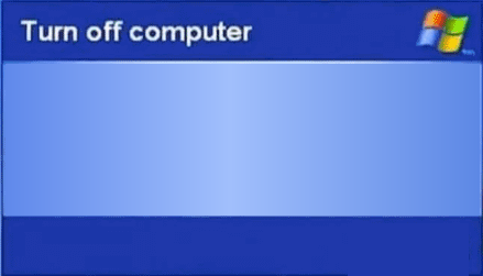 Turn off computer dialog