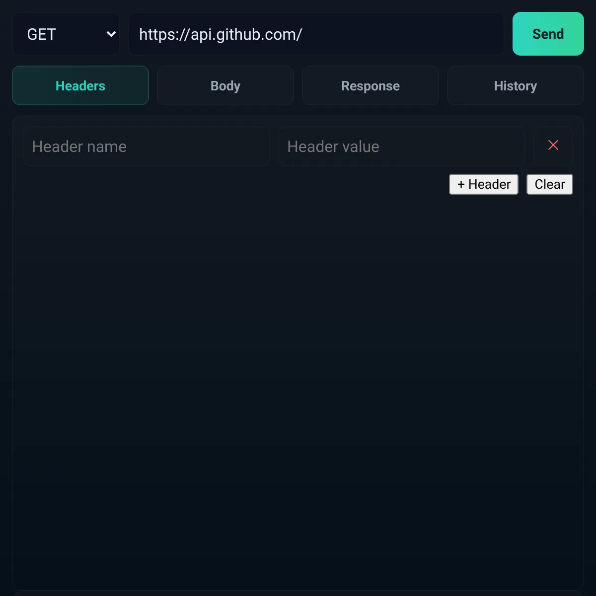 API Request Sender