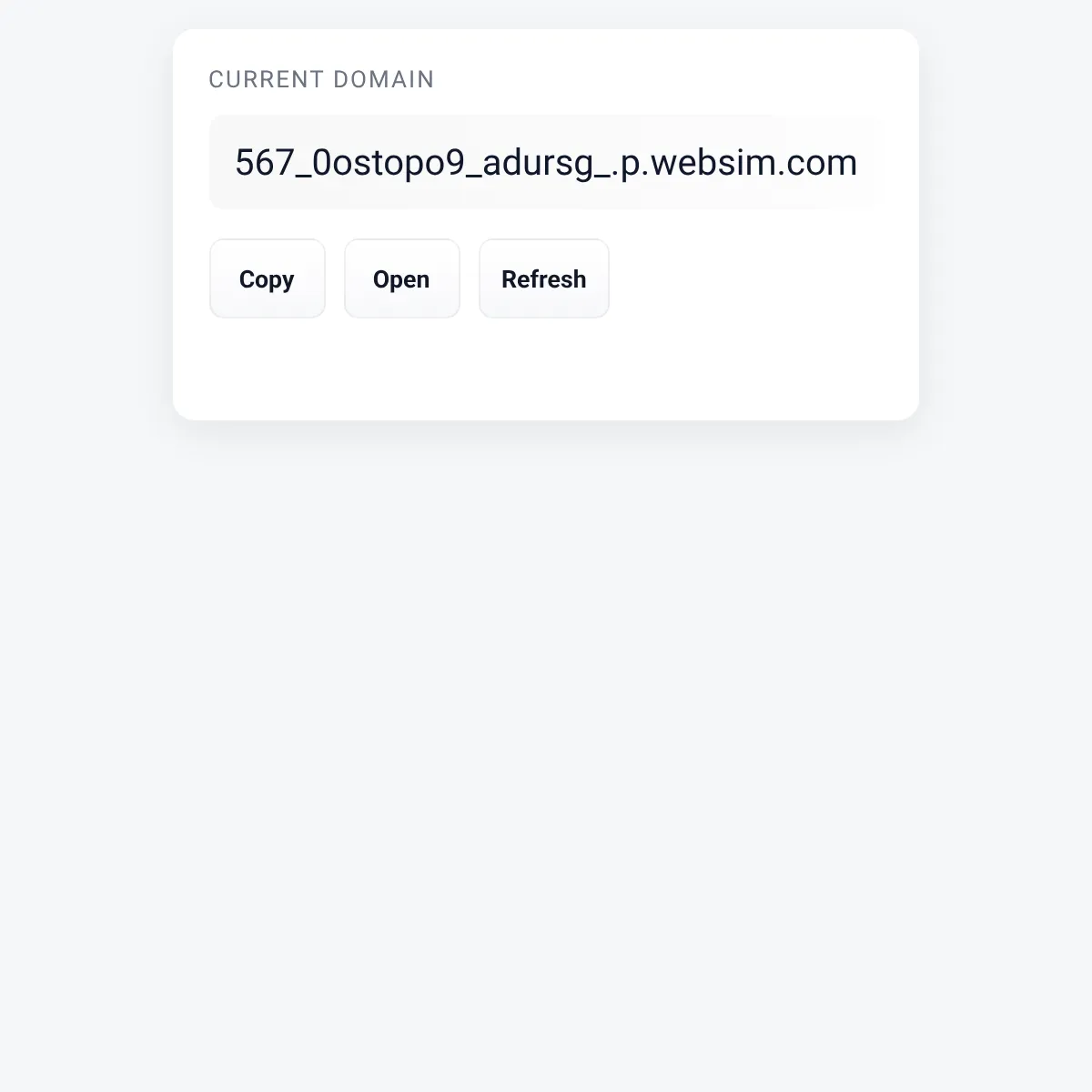 Domain