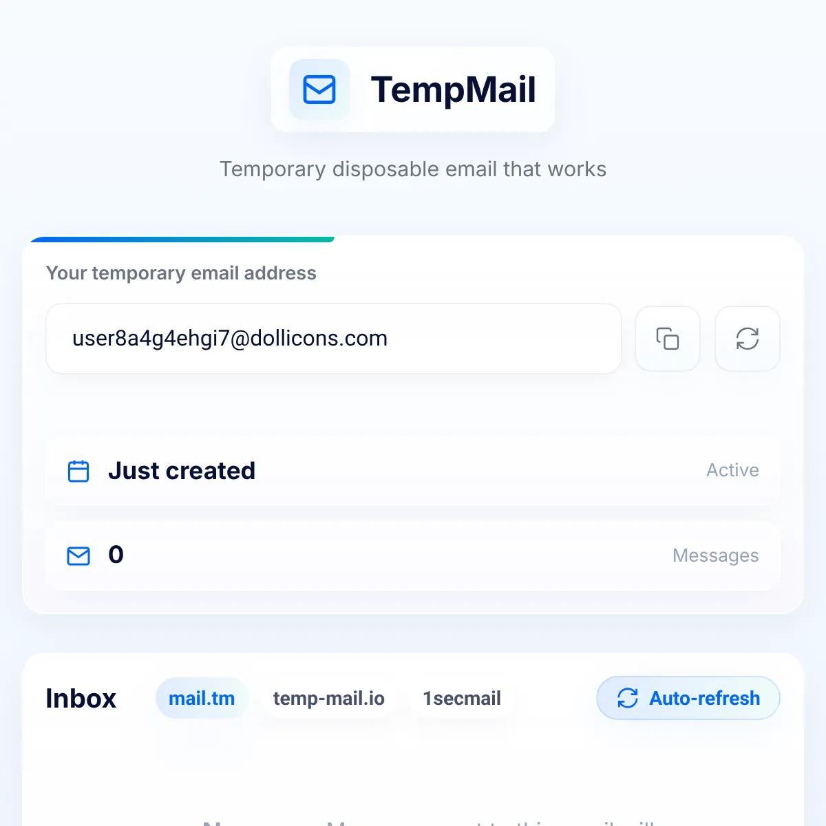 TempMail - Disposable Email Service