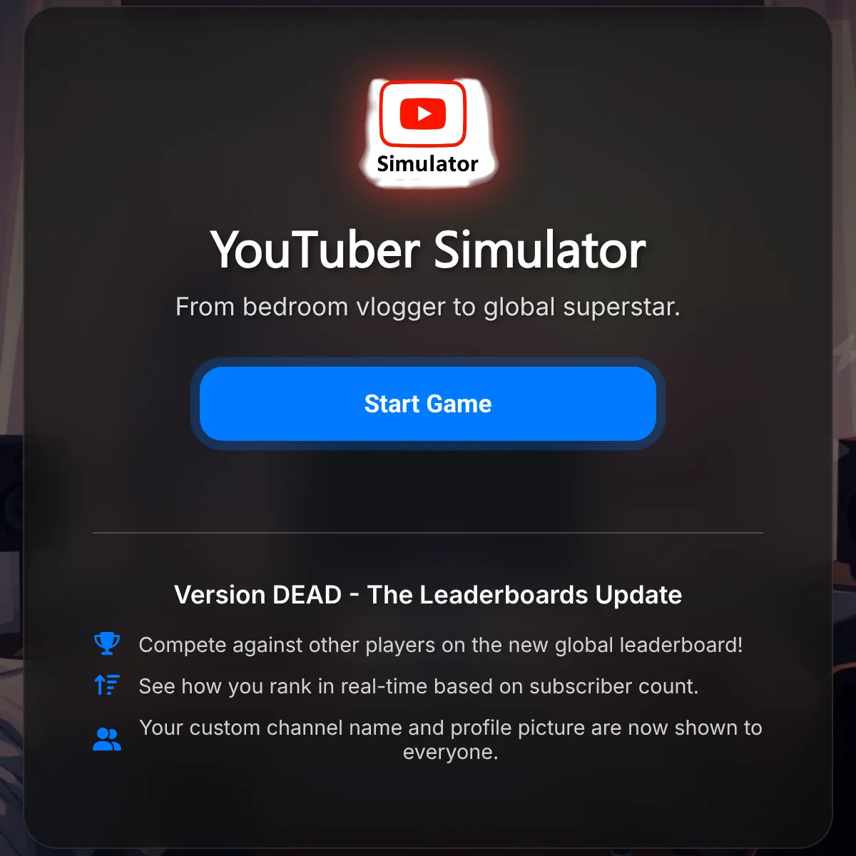 YouTuber Simulator