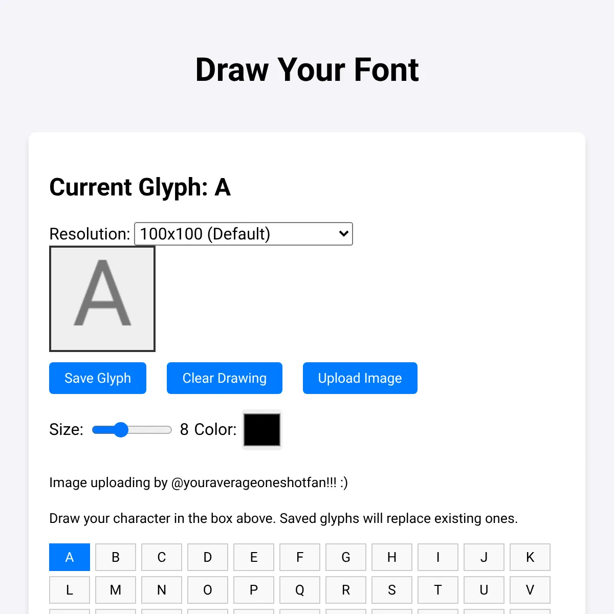 Draw your Font+