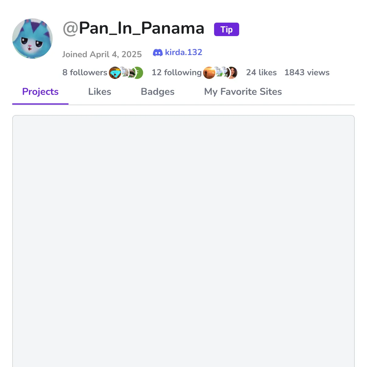 User Profile Page