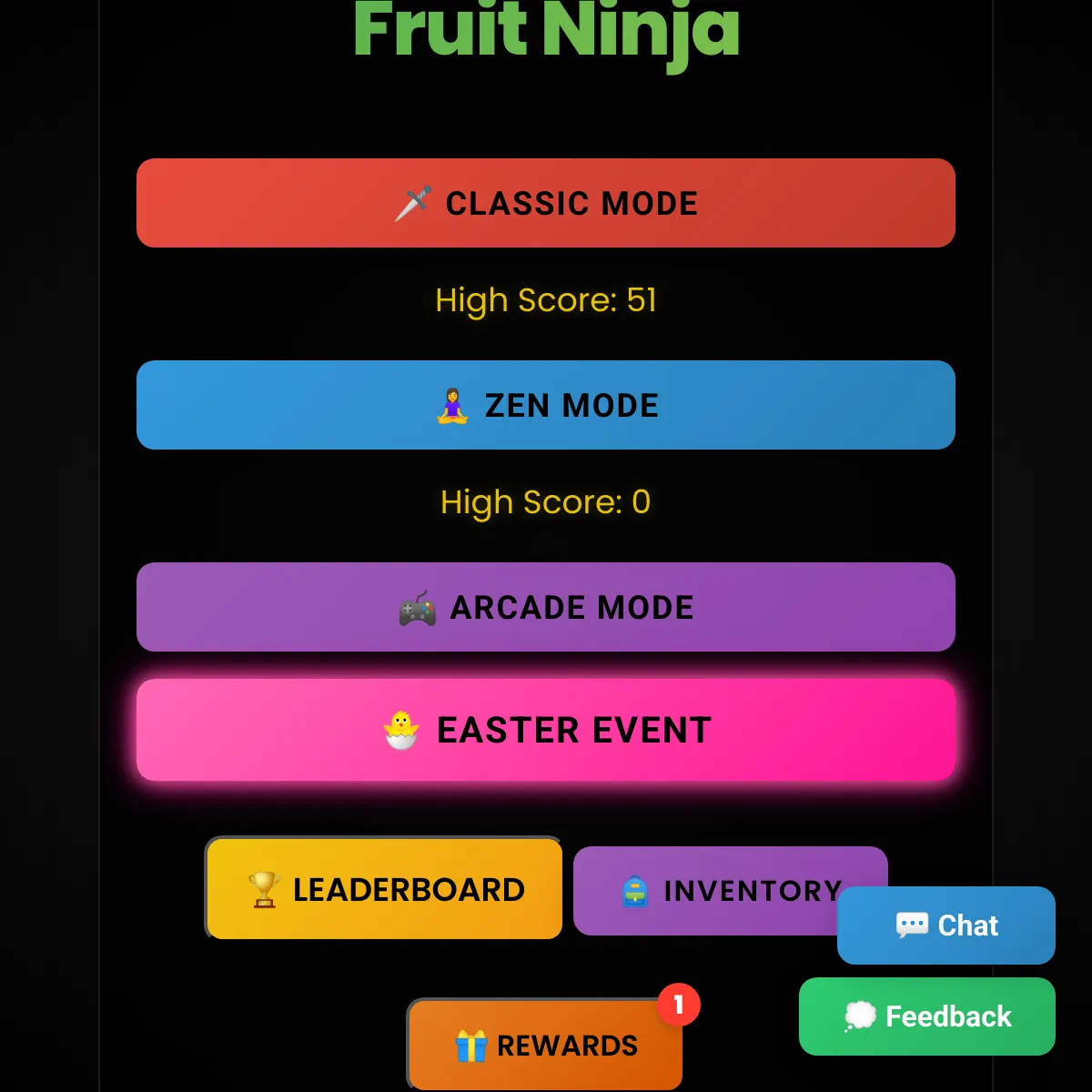 Fruit Ninja [EASTER]