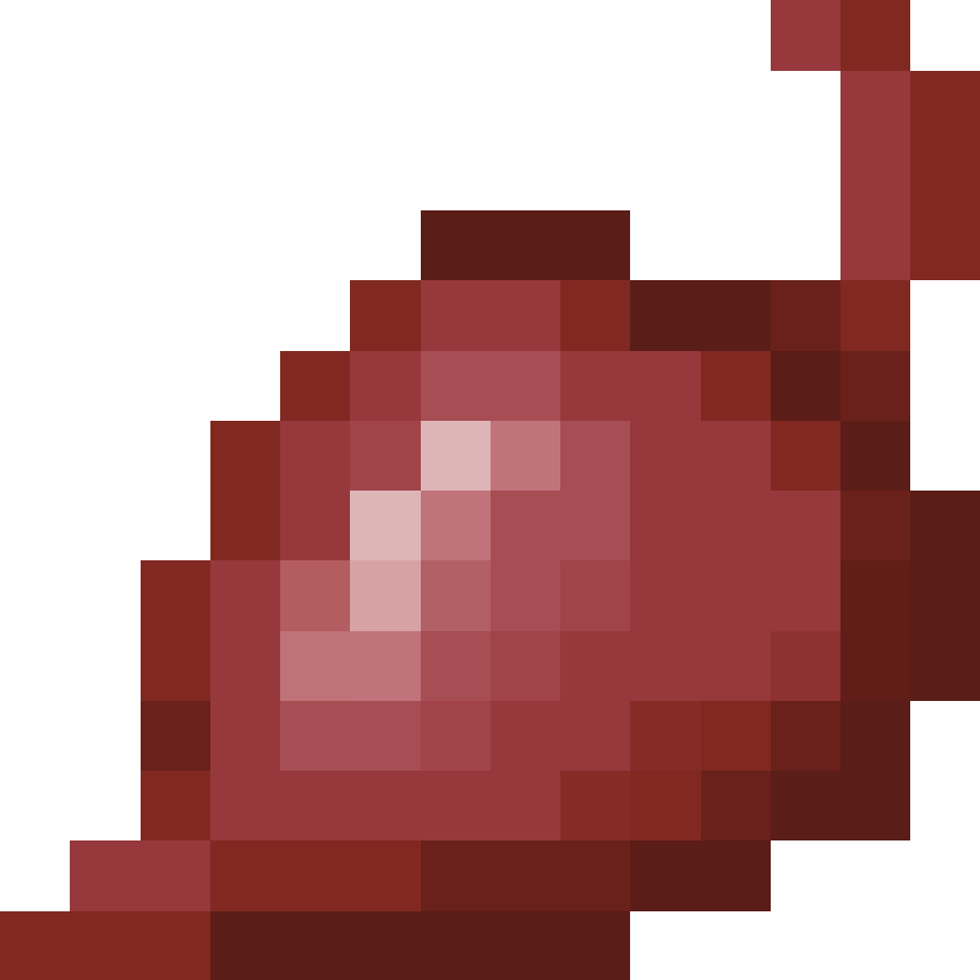 Abstract Red Shape