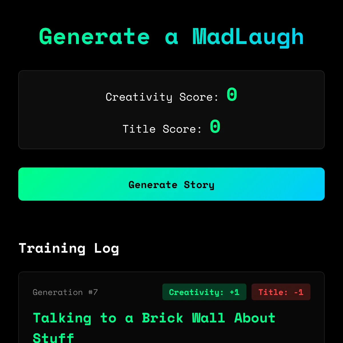 MadLaughs Trainer