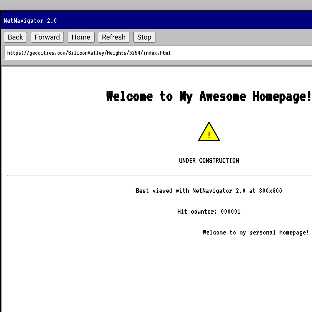 Welcome to My Awesome Homepage!