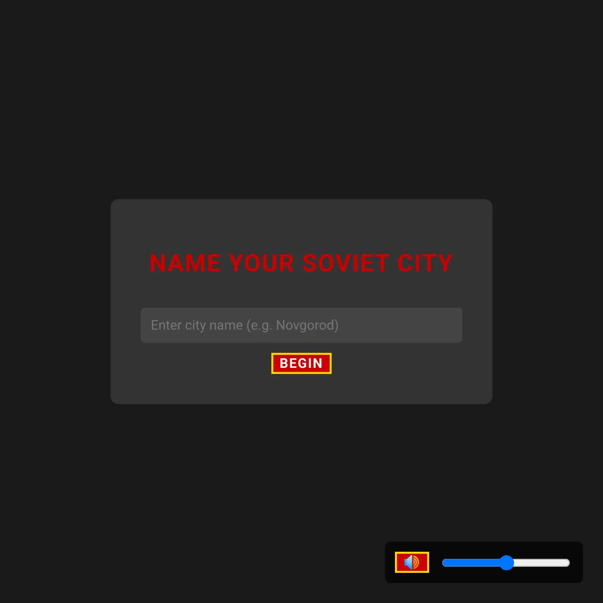 AI Soviet Union City Simulator