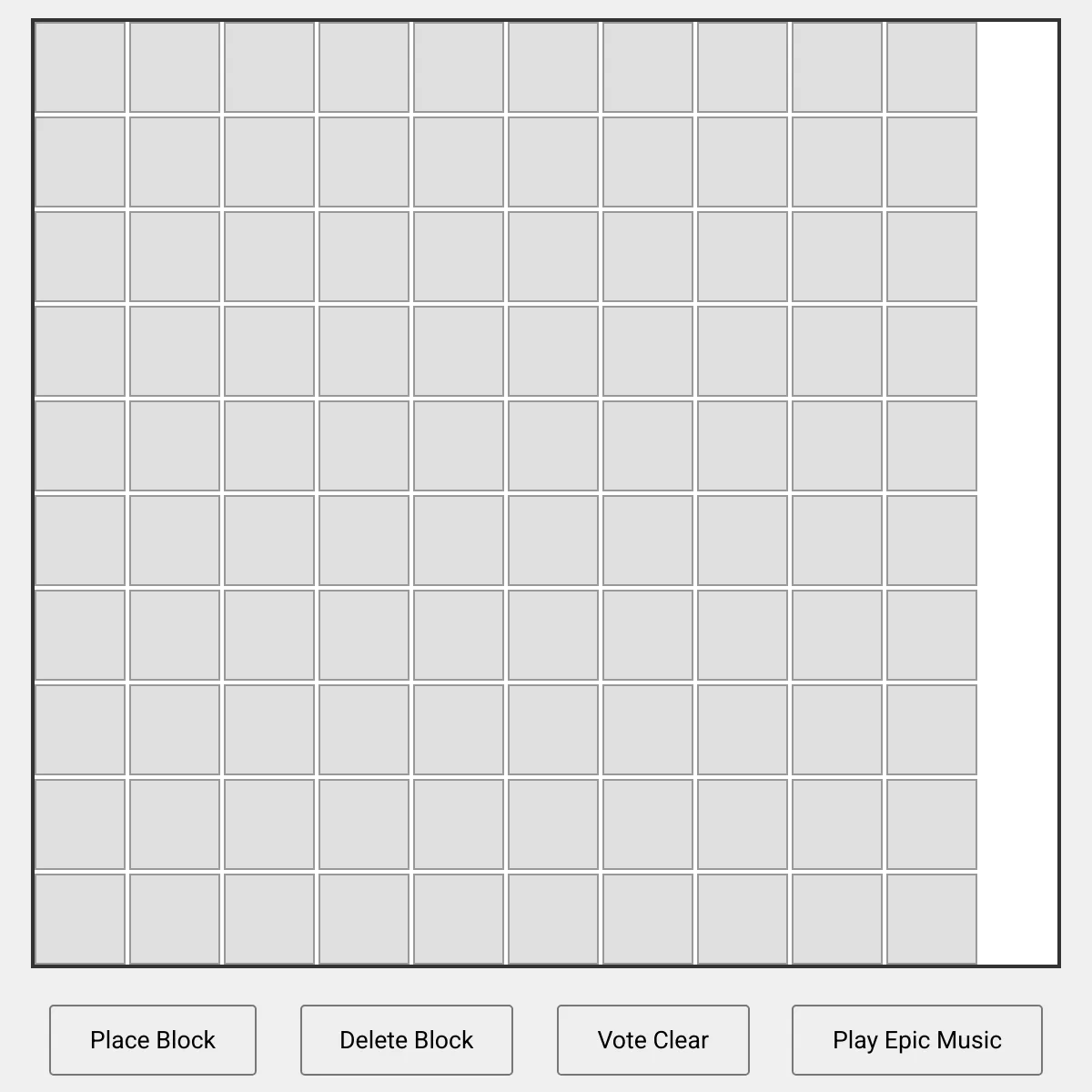 place da block and wish your block doesn't deleted