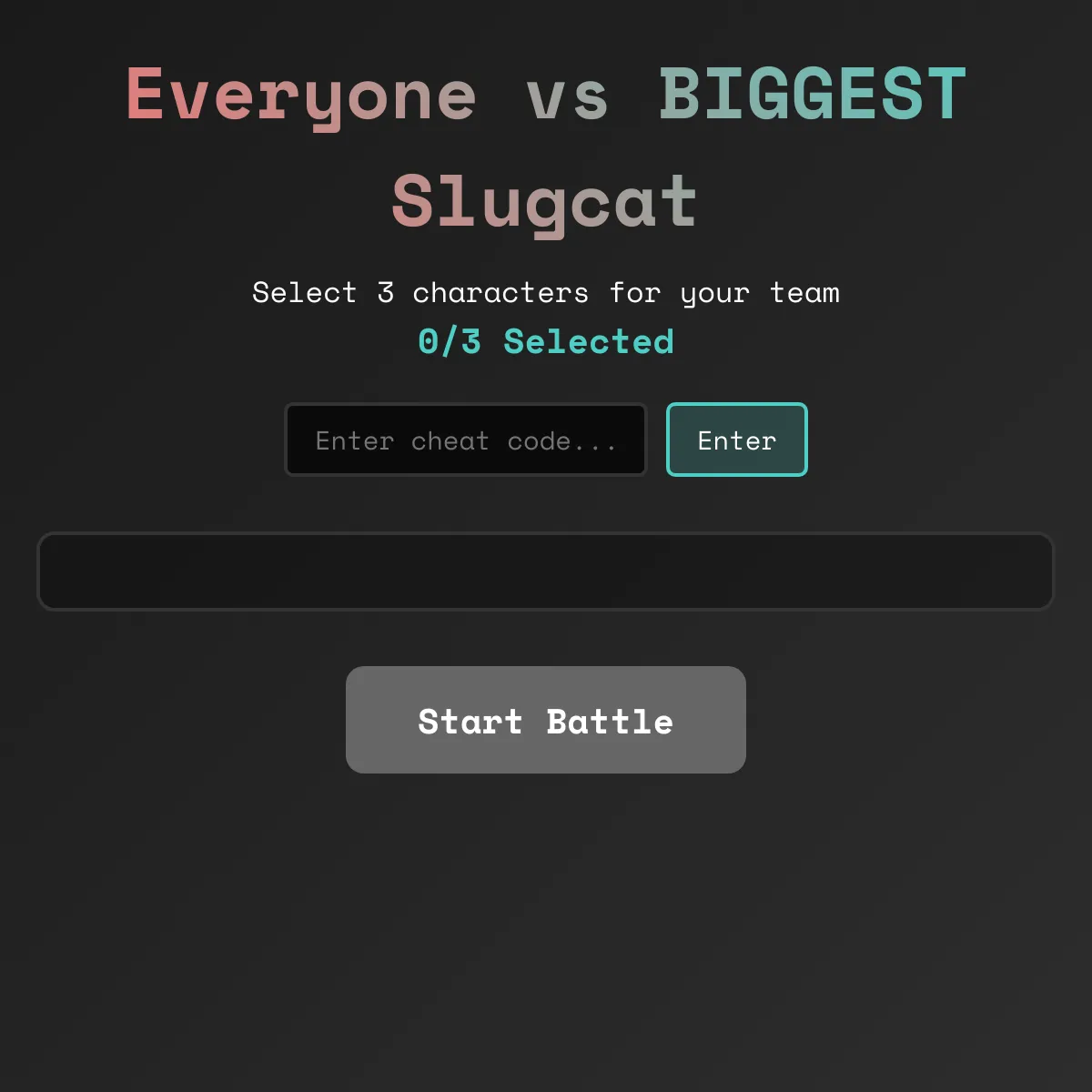 Everyone vs BIGGEST Slugcat