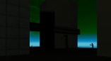 Dystopian cityscape