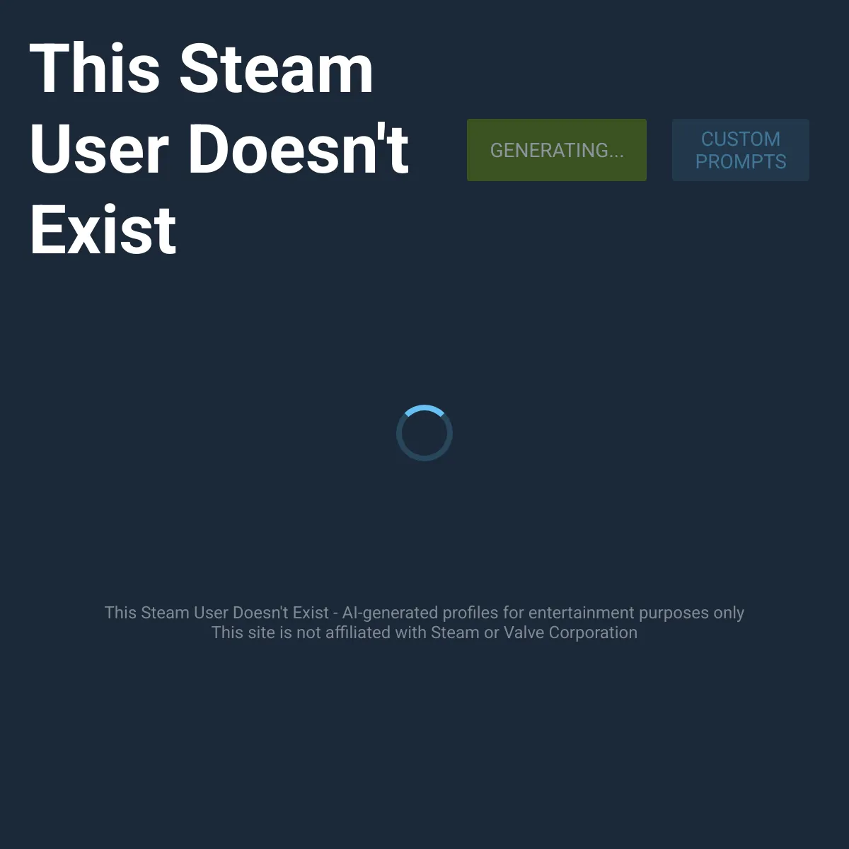 This Steam User Doesn't Exist - Enhance